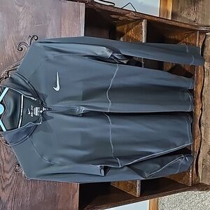 Nike Men's XL Two-toned Gray 1/4 zip Dri-Fit Pullover Nike Runni…